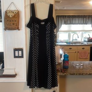 Catherine’s Open Arm Polka Dot Dress